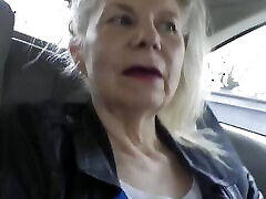Granny Pisses Before Getting Fucked by a Big Black Cock