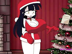 lascivo desiderio di natale - tette enormi bruna prima tittyfuck