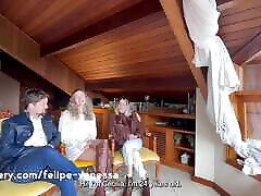Brazilian Amateurs Enjoy FFM Threesome for XXXMas - Lustery