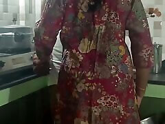 House Wife Romance in Kitchen with Her New Husband Part 1