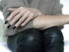 Lady Victoria Valente - Beautiful Hands, Black Fingernails, Close-ups, JOI Lady Victoria Valente - Beautiful Hands, Black Fingernails, Close-ups, JOI