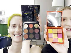 drag queen e donna makeover trasformazione-fondazione e ombretto