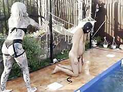 fustigazione piscina servo-amanti canadesi - bdsm piscina dominazione