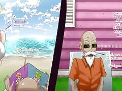 Android 18 Gets Fucked By just tip in Roshi While Krillin Is Working - Cheating Wife - Dragon Ball Hentai
