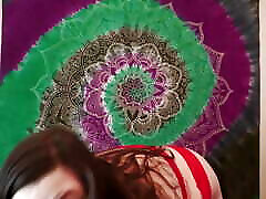 mommy bbw jerks you off with leia tainton POV JOI