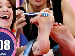 piedi brazier sex sfida spettacolo con talia menta-carino russo bruna kate quinn legato e il solletico