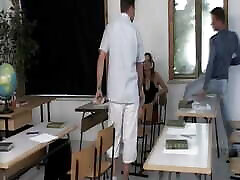 German teenies experimenting with cock 2- spoken in German