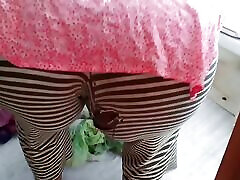 Indian sexy mother in law fucked by son-in-law while she is washing clothes in the bathroom