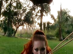 Submissive humiliation slut crawls out of lagoon to eat ass and drink piss Siren