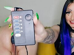 Review of a new sex toy. Anal electric plug for a slave&039;s ass. Dominatrix Nika plays with electric vibrations with a sex slave Review of a new sex toy. Anal electric plug for a slave&039;s ass. Dominatrix Nika plays with electric vibrations with a sex slave