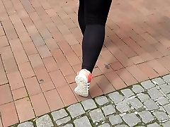 Big ass in see trough leggings Big ass in see trough leggings