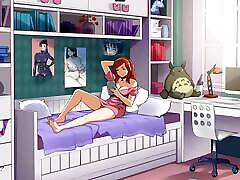 milf & 039;s plaza: troia ragazza spogliarello trick yur gf agitazione e sperma che copre-episodio 24