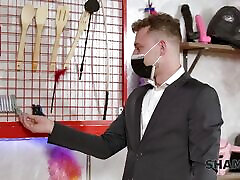 SHAME4K. Pavlos dreamed about fucking her huge tits and being dominated