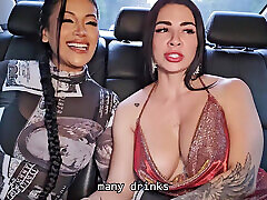 uber bbc trio con due big-assed colombiani-brandon cruz-mariana martix & amp; amp; silvana lee