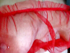 double vaginal fuck to my pussy with my the boss porn toy and my cuckold hubby&039;s cock
