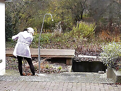 Emergency Cumshot In Sheer Lace & Pink Tutu