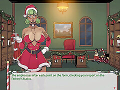claus & 039; tajna niespodzianka xmas hentai gra ep.3 pani santa drażnić nas z jej podkoszulek anal plug !