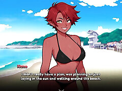 Sex on the Beach with the sexy and curvy Azazel!