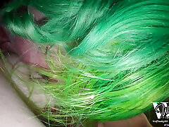 Big Tits Asian American Sissy Tranny Trap Used to Warm Her Daddy Dom up for the Main Event.