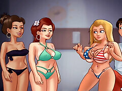 SUMMERTIME SAGA My girlfriend wants a xxx tanganin massage as I give her the pleasure of it