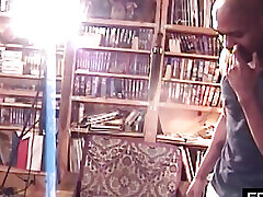 He puts cock and dildo in his cei princess ass wife&039;s hole