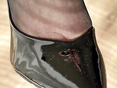 Shoe real orgasm squriting Cleaner Humiliation