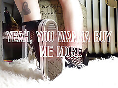 Converse & Fishnets Converse & Fishnets