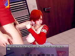 3D Redhead MILF Licks Daughters Boyfriends Big Fat Cock