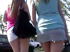 Pale Redhead Seduces Busty Brunette In Lesbian Sex