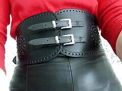 Wide Tight Belts Part 75 Lady Victoria Valente Wide Tight Belts Part 75 Lady Victoria Valente