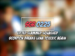 sgr0225 podniósł zatrzasnął zgnieciony-scorpion łamie luna toxxxic ponownie