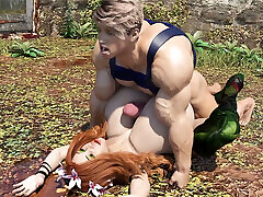 Busty Redhead Gets Tits Fucked Cockham Superheroes 64