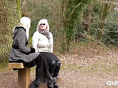 Big Tit captured thief MILF Gets Pussy Licked By Blonde Lesbian