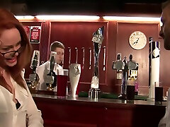 Ella Hughes, Ella Gorgeous And tenn virgn White - Gorgeous Pounded Hard By In The Bar