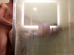 under shower fucking machine