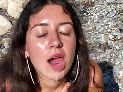 Compilation of Cumshots in Pussy and Mouth of Russian Slut Katty West