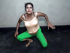 modello caldo ragazza ware saree performance di danza 2025 part-2