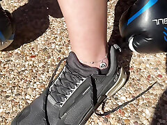 Qos Hotwife Trixie Fucks BBC Trainer After He Sees Anklet