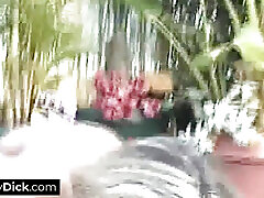 A stunning blonde MILF expert in small dick blowjobs