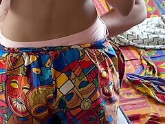 When shy girlfriend shows her body