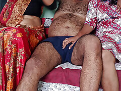 New real xxx six vedio couples enjoying hot threesome