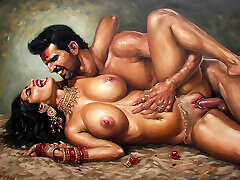 Busty indian wife cheating with her husband&039;s brother