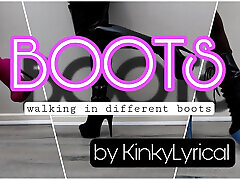 BOOTS : Modeling different boots