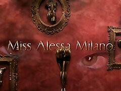 miss alessa milano bondage, tormentato & amp; amp; suono