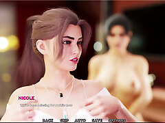 Unseen Instincts 5 - Nicole Went Out for a Party... Caitlyn and Nicole Had a Moment in the Bathroom.
