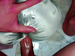 Horny Solo Boy Fills Himself with a Toy????