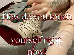 Shoes and Dildo part 2 Oil Feet