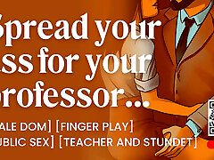 ASMR Audio Porn: Dominant Male Teacher Fucks His hustler live chat in The Class - Erotic Audio for Women