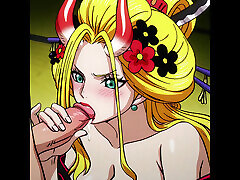 ai Image One Piece Black Maria Hen