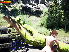 Tomb Rider Lara Craft Parody porn Game Play Part 02